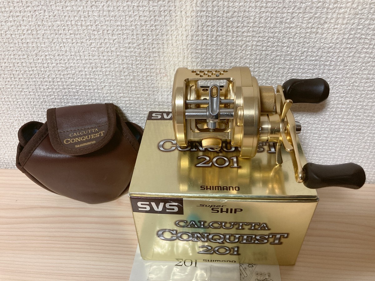 Baitcasting Reel 00 CALCUTTA CONQUEST 201 RH441201 Left IN BOX | eBay