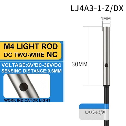 Micro Inductive Proximity Switch50mA Second Third Line NPN NO/NC Metal Induction - Picture 21 of 33