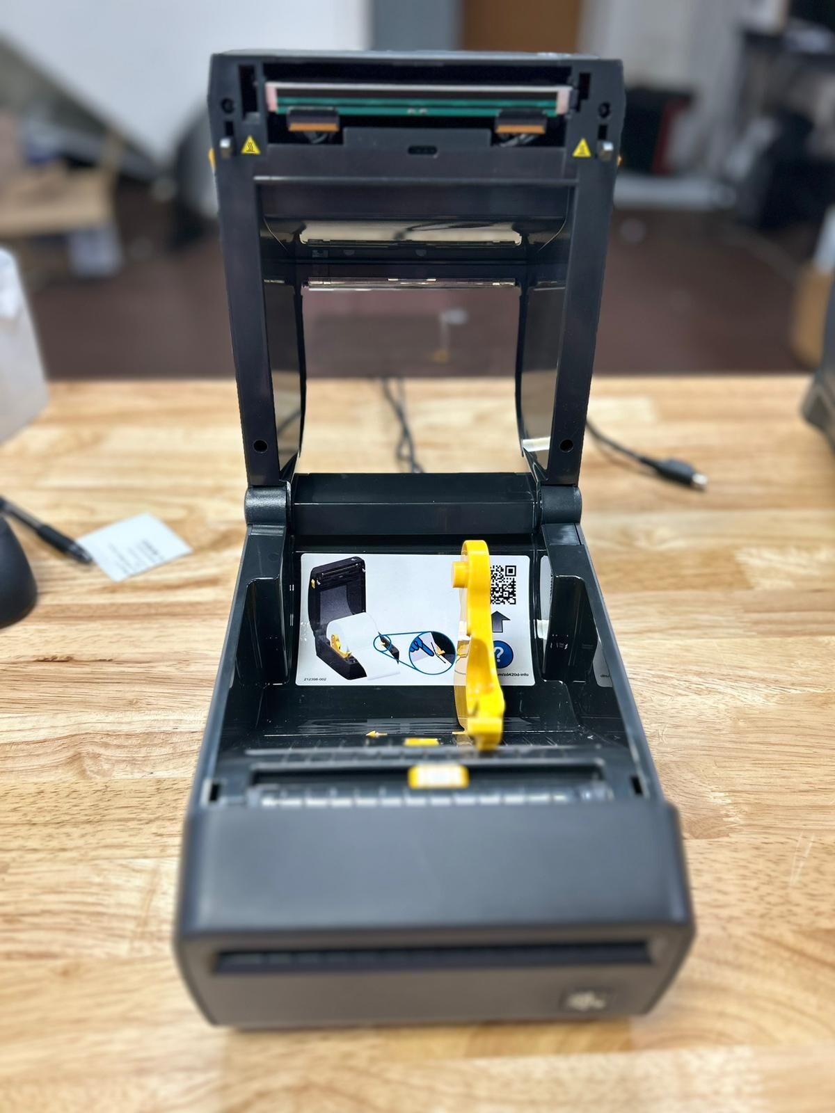 Zebra Printer ZD420 Thermal Label Direct USB Transfer Barcode.. For