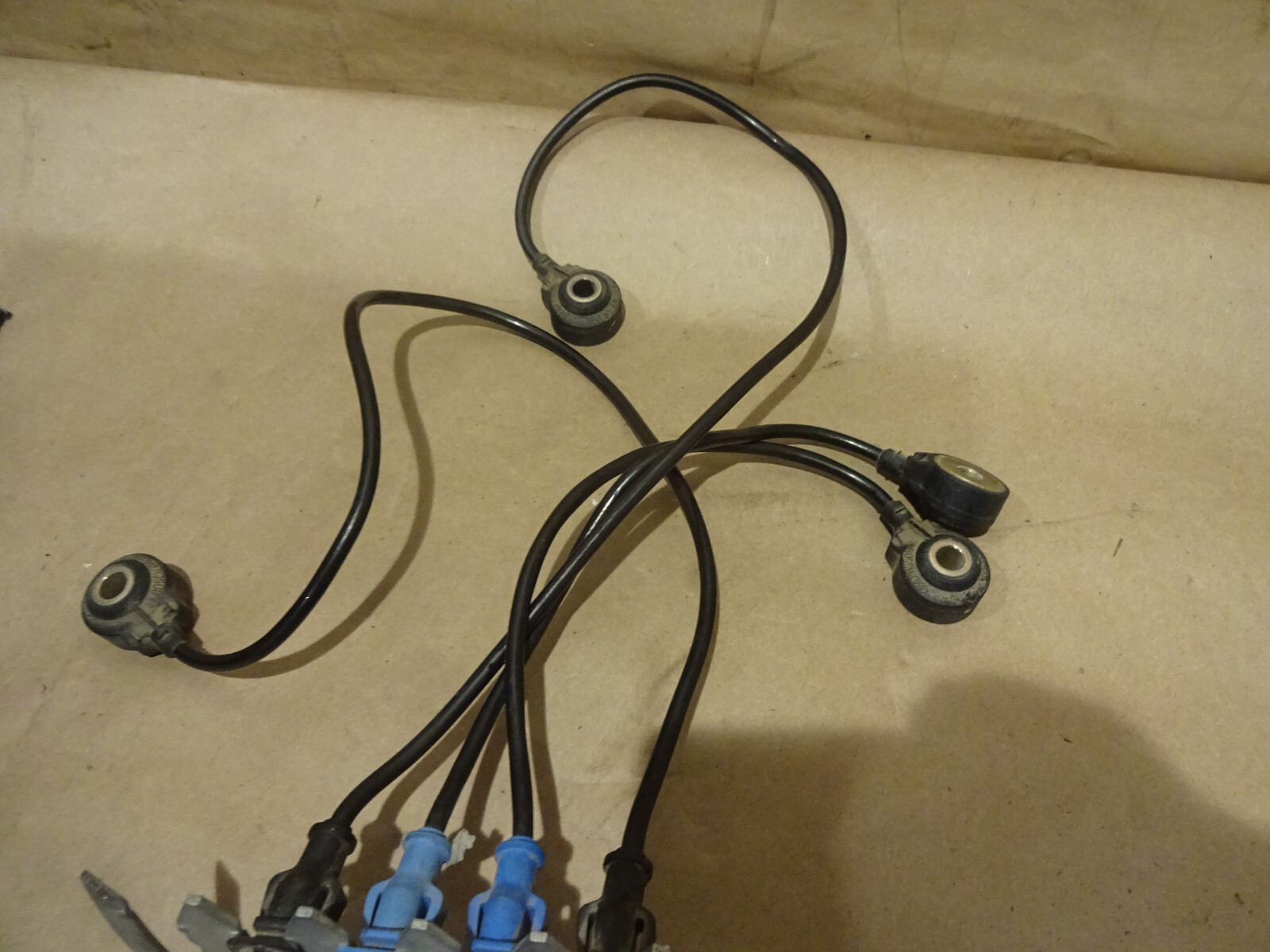 Ferrari 430. Set Of Engine Sensors With Bracket.