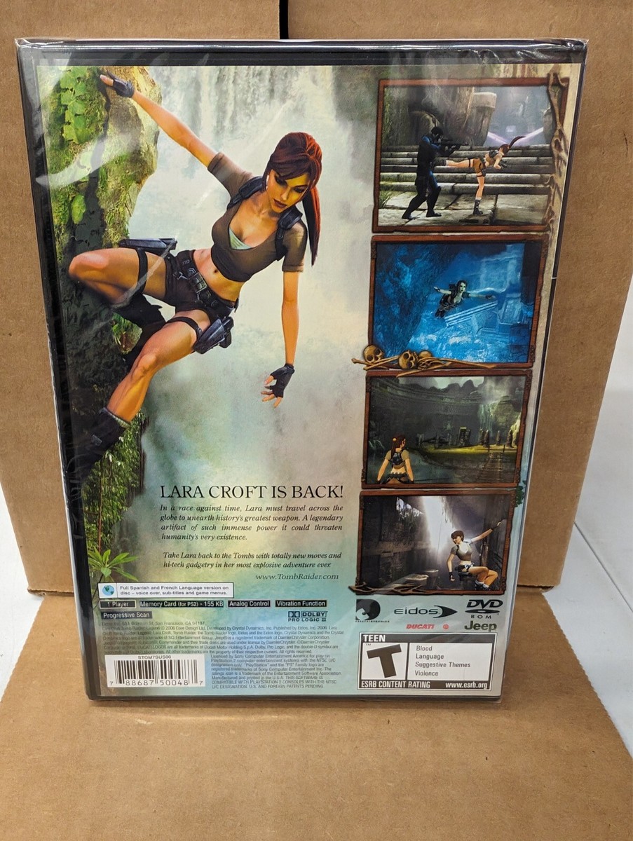 Tomb Raider Legend Sur PS2, Complet, Boîtier Et Manuel, Version PAL FR, Bon état