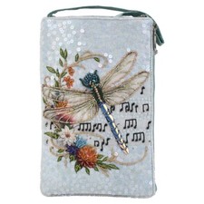 BAMBOO TRADING HAND BEADED DRAGONFLY MUSIC CLUB BAG CELLPHONE CROSSBODY WRISTLET