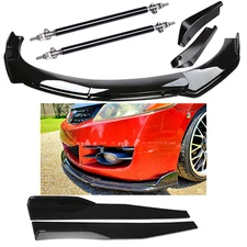 Front Bumper Lip Splitter Spoiler Body Kit Side Skirt For Chevrolet Malibu