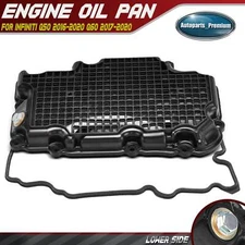 Lower Engine Oil Pan for INFINITI Q50 2016-2020 Q60 2017-2020 Nissan Z 2023-2024