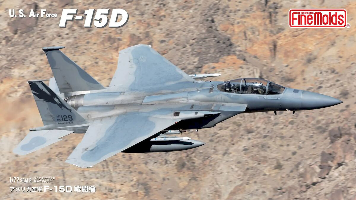 FINE MOLDS 72952 1:72 U.S. Air Force F-15D Fighter