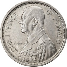 [#833813] Münze, Monaco, Louis II, 10 Francs, 1946, SS+, Copper-nickel, KM:123
