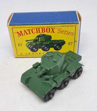 AW700 MATCHBOX SERIE LESNEY 1/86 SALADIN ARMOURED CAR 6X6 TANK MILITAIRE Ref 67