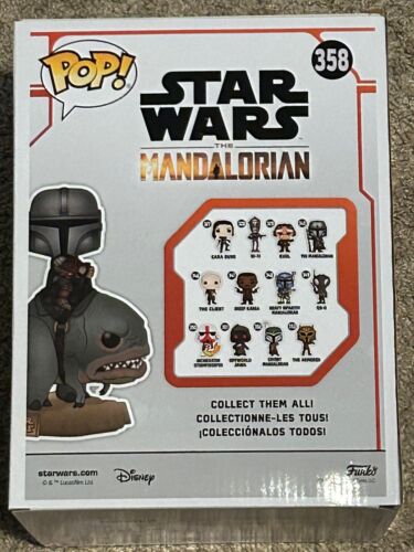 Funko Pop! Figura de vinilo Star Wars The Mandalorian On Blurrg #358 - Imagen 3 de 5