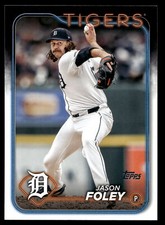 2024 Topps Update #US290 Jason Foley Detroit Tigers