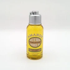L'Occitane Amande Almond Shower Oil Cleansing and Softening 2.5oz / 75ml *NEW*
