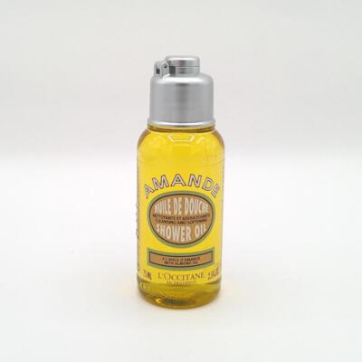 L'Occitane Amande Almond Shower Oil Cleansing and Softening 2.5oz / 75ml *NEW*