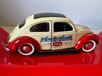 Coca-Cola  VW COCCINELLE SOLIDO社　ef.9511 COCA-COLA 1958 VW Coccinelle (Beetle) - Ref. 9511 1:17 Scale