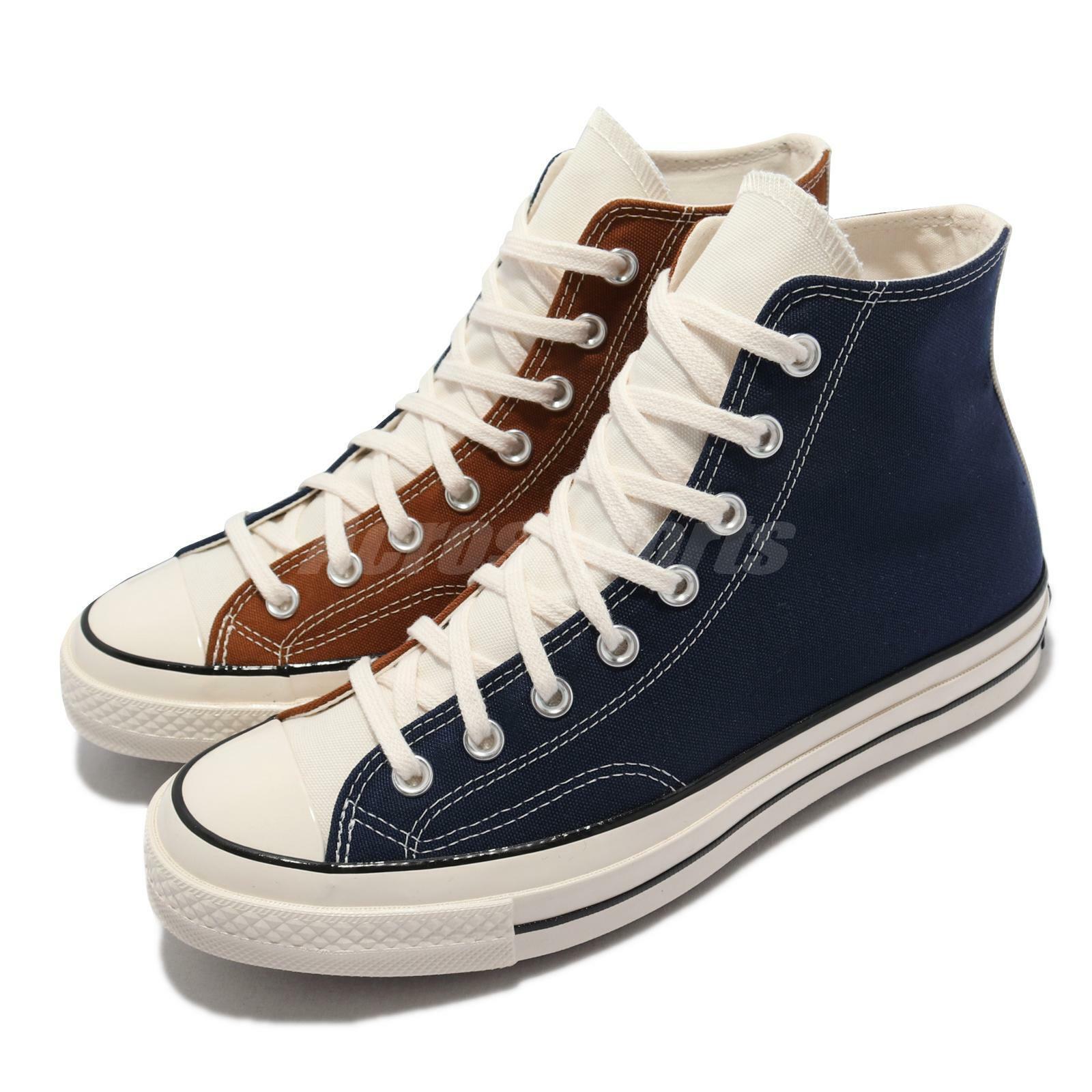 Filosofisch voetstappen kapok Converse Chuck 70 Hi Blue Brown Beige Men Unisex Casual Lifestyle Shoes  171659C | eBay