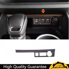 Central Cigarette Lighter Storage Box For Toyota Highlander 2020-2024 Wood Grain