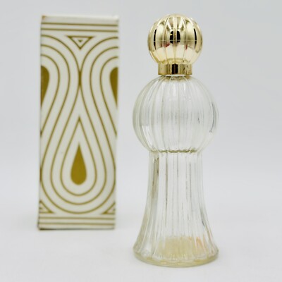 Vintage Avon Moonwind Emollient Freshener For After Bath Empty Bottle In Box