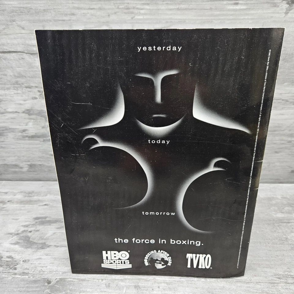 Julio Cesar Chavez vs Gamache Carbajal vs Rivera 1996 Boxing Program w DeLaHoya - Image 4 of 4