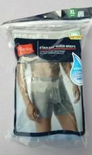 Hanes 4 Pack Boxer Briefs Tagless Cool Comfort XL Blues