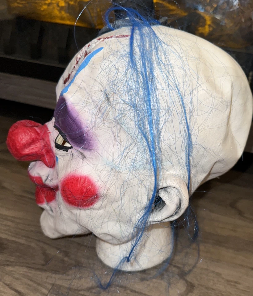 Divertido Mundo Terror Payaso Espeluznante Circo Psicosis Asesino Máscara Disfraz Foto 4 de 4