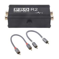 2X(Ground Loop Audio Isolator  Noise Suppressor Isolator for PC Z2P2)9529