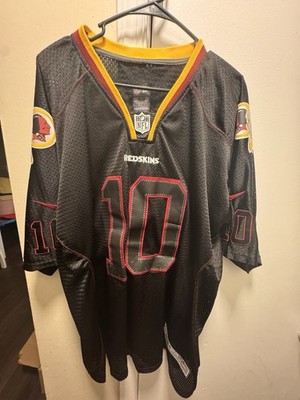 Nike Washington Redskins RG3 Griffin III Jersey 52 Black On Field
