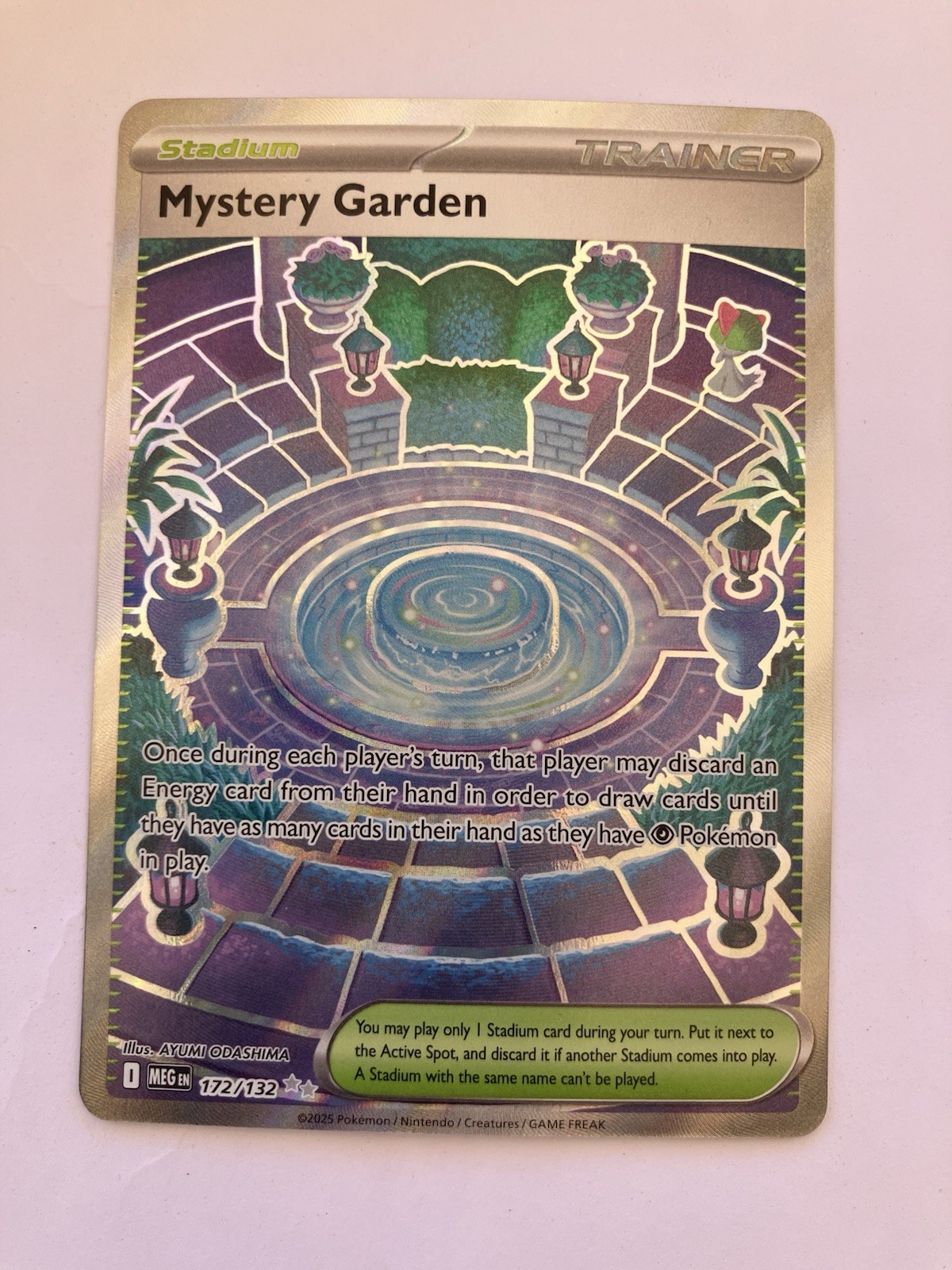 Mystery Garden 172/132 Me01: Mega Evolution Holo