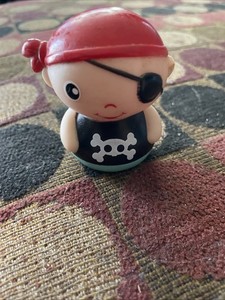 Pirate Finger Vinyl Puppet Bath Tub Toy A6