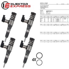 4x 03G130073T Pumpedüse Injektor BRD BMN BMR Seat Audi VW Passat 2.0 03G130073M