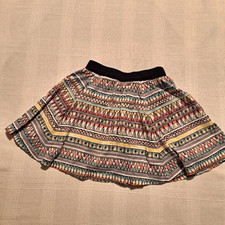 Tea Collection girls size 5 skirt with modesty shorts, VGUC