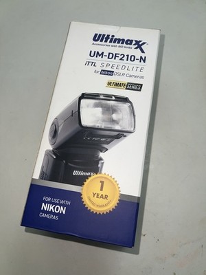 ULTIMAXX UM-DF210-N SPEEDLITE FLASH FOR NIKON DSLR CAMERAS