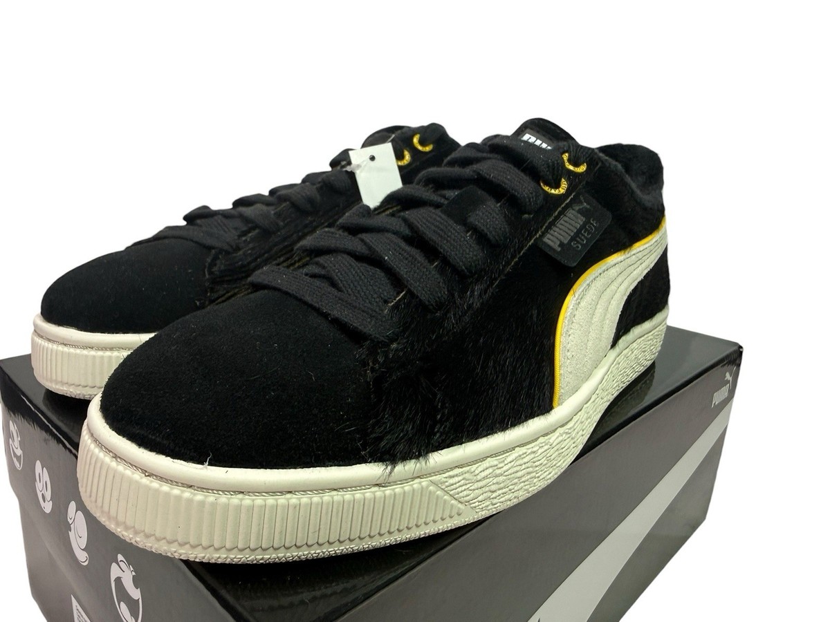 PUMA Suede Felix The Cat Sneaker Black Shoes 398798 01 RARE! Men's
