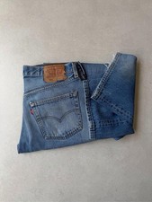 Vintage 2002 Levi’s 501’s Denim Jeans Size 32 X35 Made In USA Button Fly