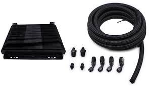 FTI Performance F12003 Complete Transmission Cooler Kit 12x9x1 Plate-Type -6 AN
