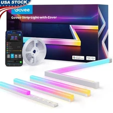 RGBIC LED Strip Lights 60 LEDs/m Smart Control Music Sync Indoor Decor New