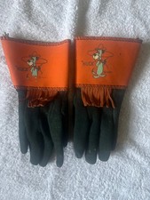 Guantes de vaquero vintage Hanna Barbera años 60 Quick Draw McGraw para niños