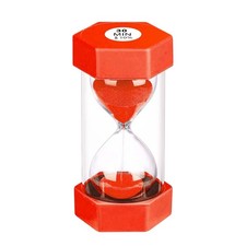 30 Minute Hourglass Sand Timer, Unbreakable Hexagon Sand Clock, Plastic Sand ...