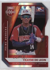 2021 Panini Elite Extra Edition Prime Numbers B Die-Cut /104 Fraymi De Leon 12ty