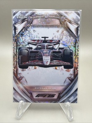 2025 Topps Chrome Formula 1 - Diamond 75th Anniversary Esteban Ocon #D75-33
