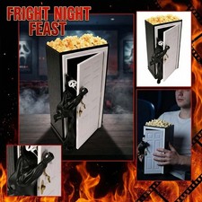 Scream 7 Ghostface Attack Palomitas Cubo Película de Terror Figura Coleccionable Juguetes Reino Unido