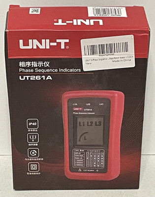 UNI-T UT261A Phase Sequence Indicators - UNTESTED