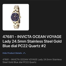 Наручные часы Invicta Ocean Voyage Women's