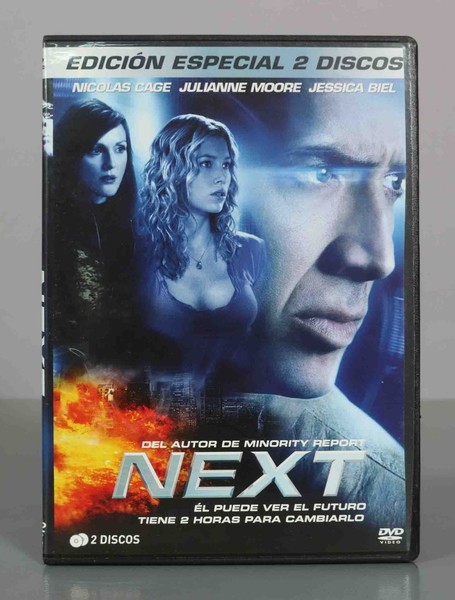DVD. Next - Nicolas Cage, Julianne Moore, Jessica Biel           