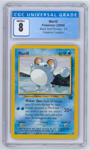 Marill graded CGC 8 for sale on eBay