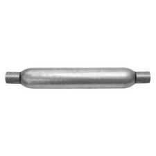Ap Exhaust Enforcer Series Round Muffler 2.25in In2.25in Out Aluminized Steel Ap Exhaust Enforcer Series Round Muffler 2.25in In2.25in Out Aluminized Steel