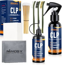 CLP Gun Cleaning Oil Kit-Includes 3.4Oz Gun Oil 2Oz Needle Lubricant, Gun Brushe