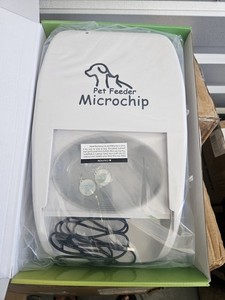 Micropuce automatique RFID Pet Feeder White Dual Power Freshness-Sealed Bowl