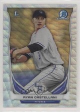 2014 Bowman Draft Chrome Silver Wave Refractor 22/25 Ryan Castellani #CDP46 0c6