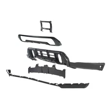 Front Bumper Lower Cover Kit For 2020-2023 GMC Sierra 2500 HD w/ Air Deflector