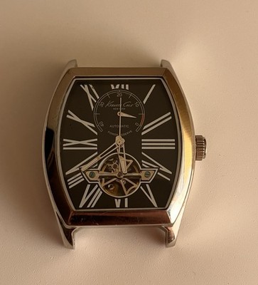 Kenneth Cole NY  Men's KC1982 Power Reserve Indicator Automatic Open Heart Watch