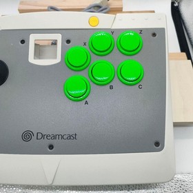 SEGA Dreamcast Arcade Stick HKT-7300 Controller Official Tested Japan 