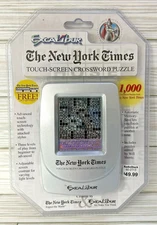 New York Times Touch Screen Crossword Puzzle Excalibur Electronic Game - New